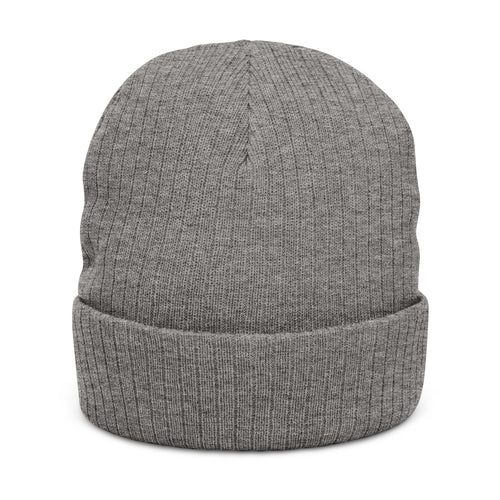 Angel Rose Men's Signature Ribbed Knit Beanie